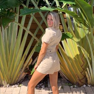 Urban Outfitters corduroy romper